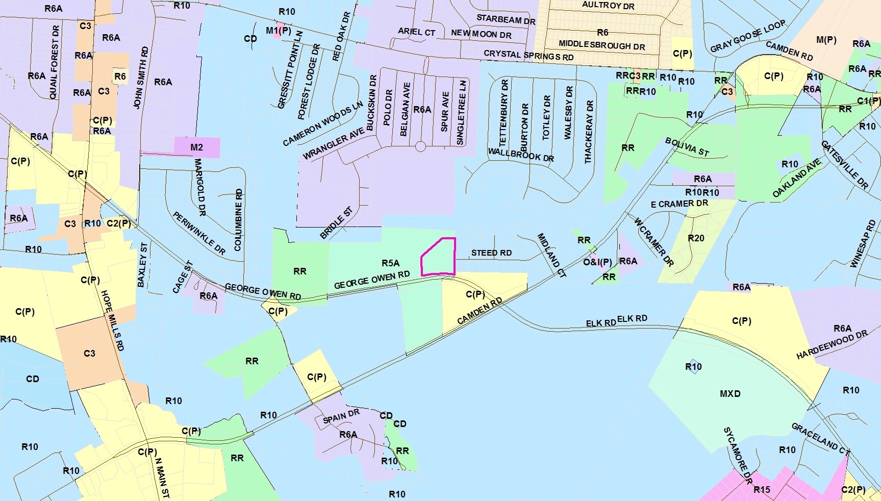3001 Owen Rd, Fayetteville, NC 28306 4.35± Acre MultiFamily Land