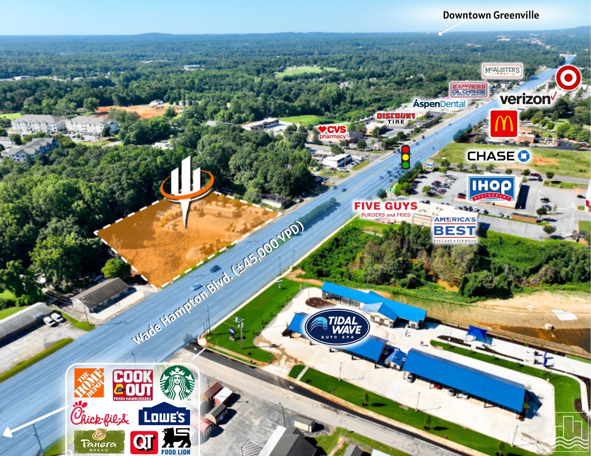 1455 W Wade Hampton Blvd, Greer, SC for sale Building Photo- Image 1 of 4