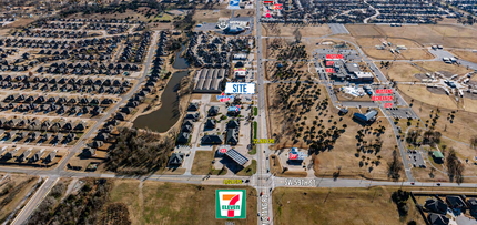 1300 N Mustang Rd, Mustang, OK - aerial  map view - Image1