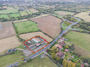 Hall Ln, Upminster, LND - aerial  map view