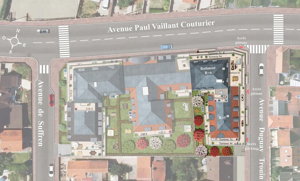165 Avenue Paul Vaillant Couturier, Le Blanc-Mesnil for lease - Site Plan - Image 3 of 5