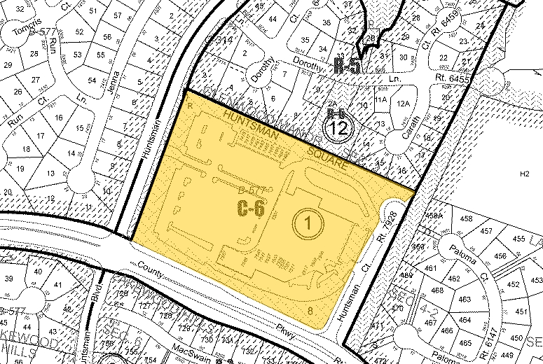 7475-7561 Huntsman Blvd, Springfield, VA for lease - Plat Map - Image 3 of 7