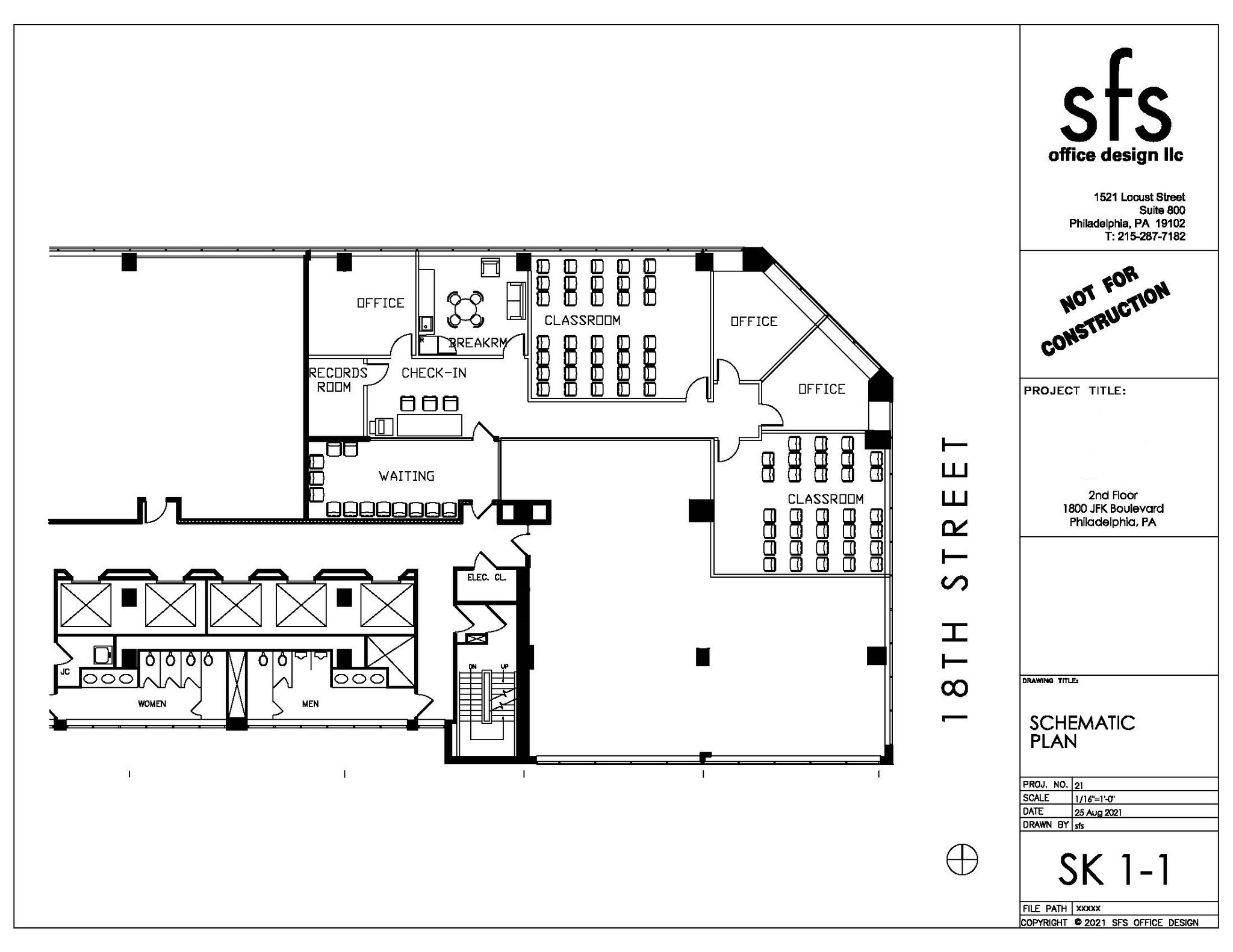 1800 John F Kennedy Blvd, Philadelphia, PA for lease Floor Plan- Image 1 of 1