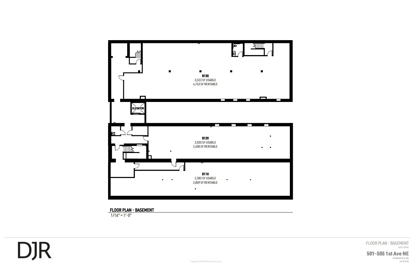 501 1st Ave NE, Minneapolis, MN for lease Floor Plan- Image 1 of 1