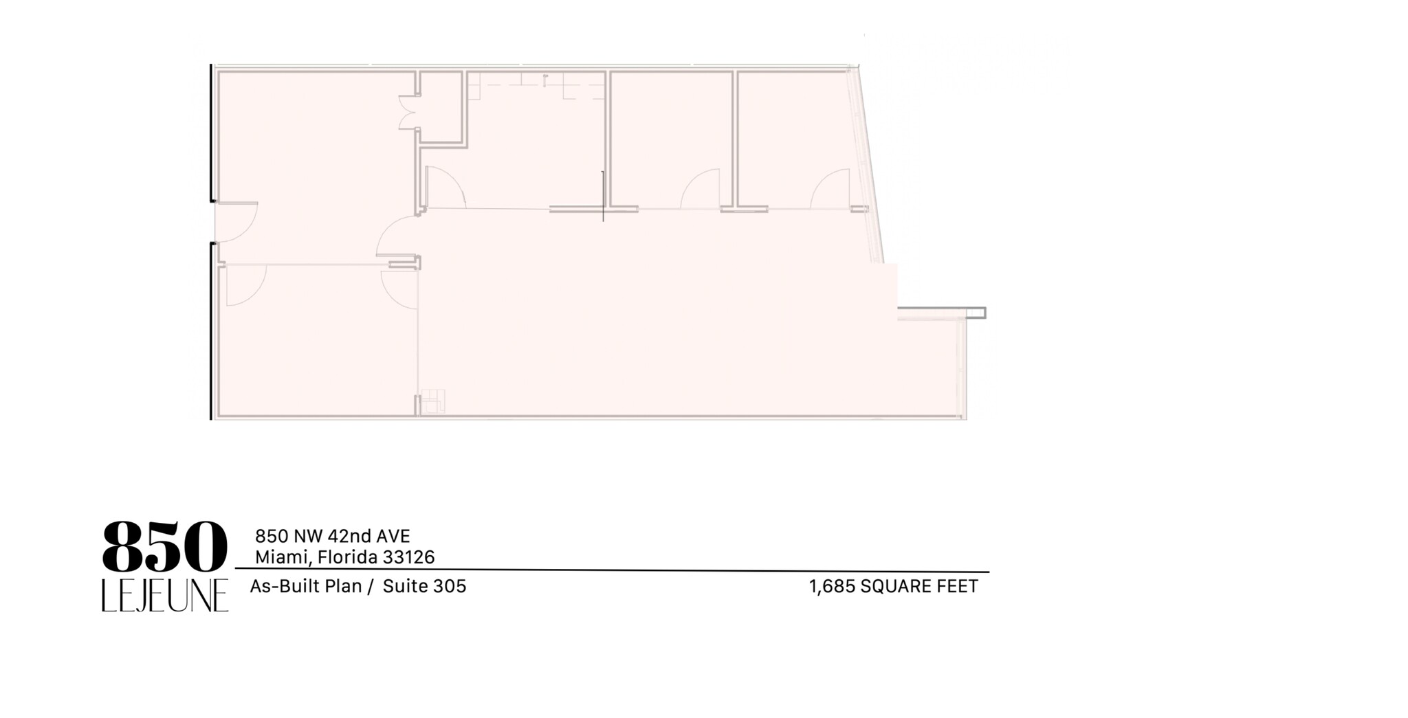 850 NW 42nd Ave, Miami, FL for lease Site Plan- Image 1 of 1