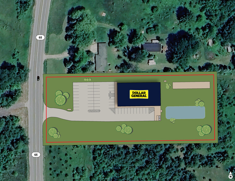 5866 M 65, Hale, MI for sale - Site Plan - Image 2 of 3