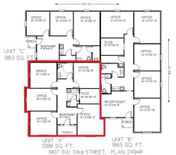 1907 W 33rd, Edmond, OK for lease Floor Plan- Image 1 of 1