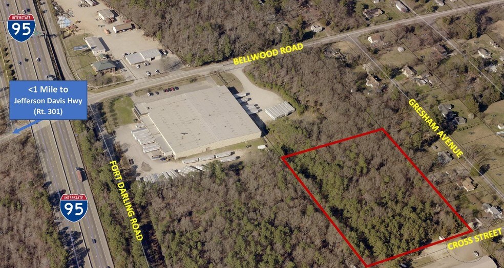 Fort Darling Rd Bellwood Rd, Richmond, VA 23237