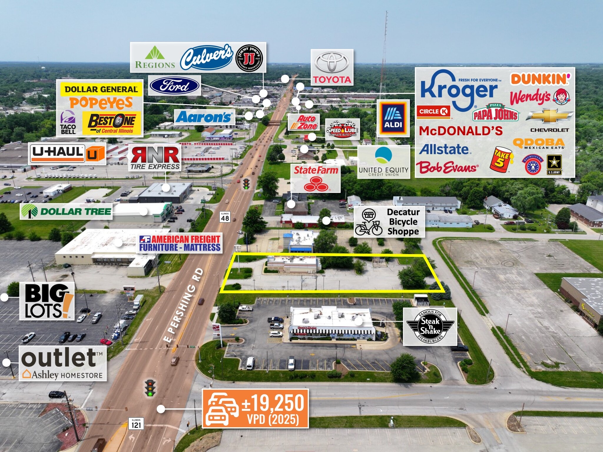 1310 E Pershing Rd, Decatur, IL for sale Primary Photo- Image 1 of 8