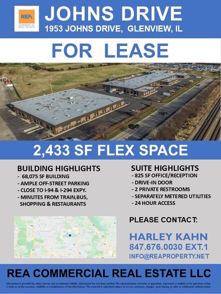 1941-2019 Johns Dr, Glenview, IL for lease - Building Photo - Image 2 of 11