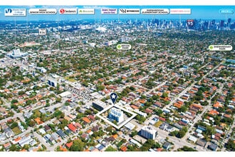 1710 SW 27th Ave, Miami, FL - AERIAL  map view - Image1