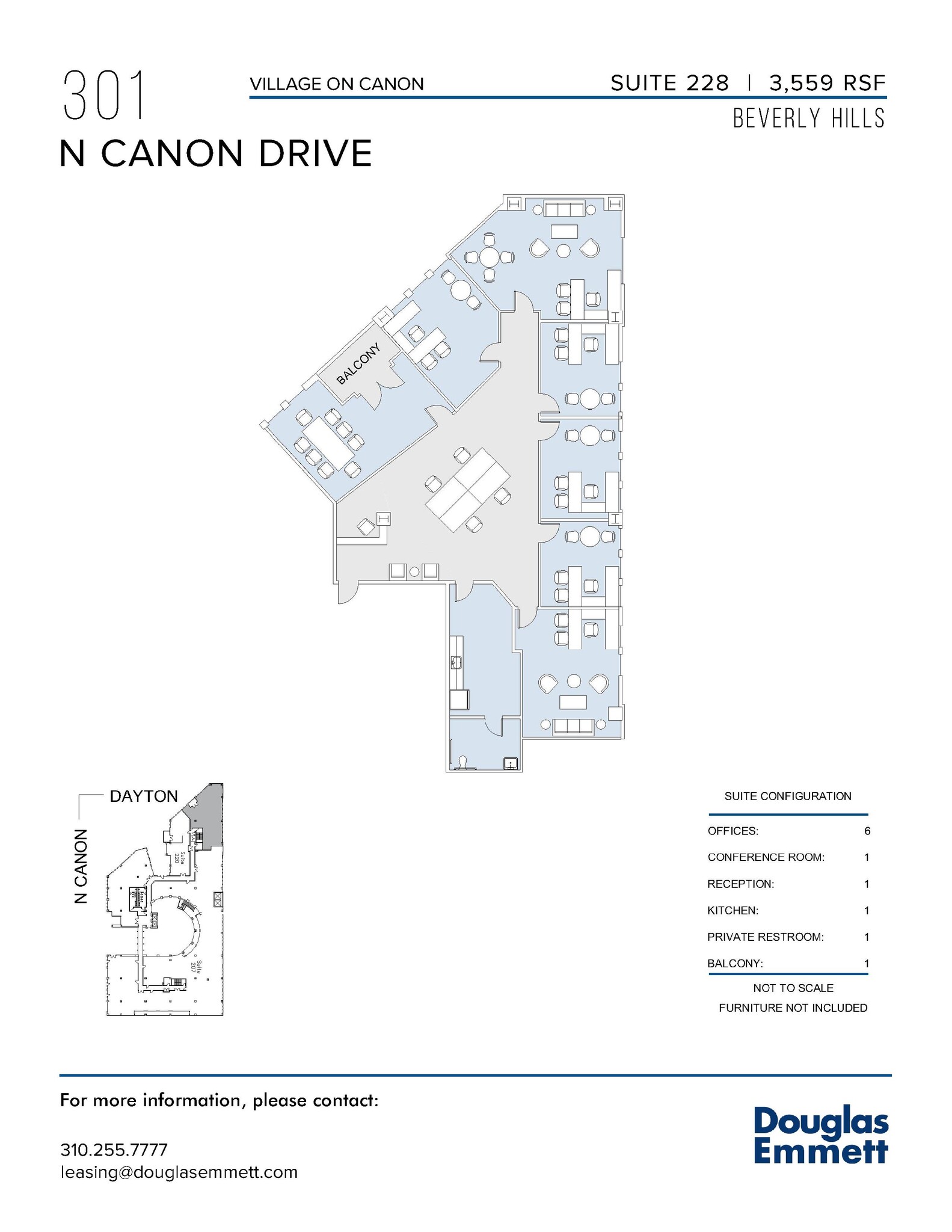 301-333 N Canon Dr, Beverly Hills, CA for lease Floor Plan- Image 1 of 1