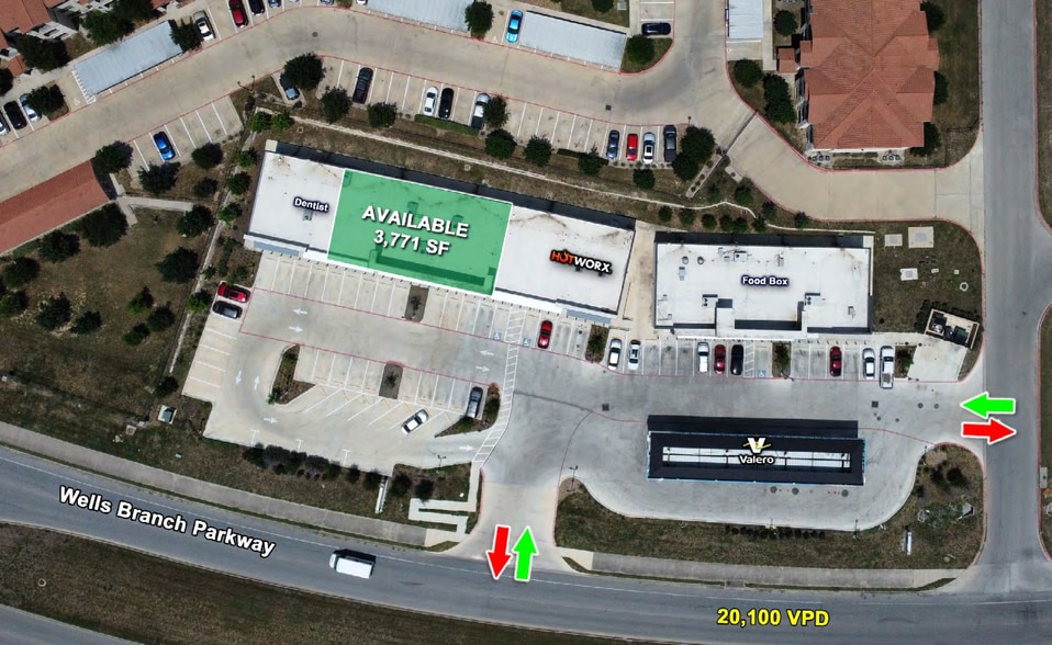 200 E Wells Branch Pky, Pflugerville, TX for lease - Building Photo - Image 3 of 6