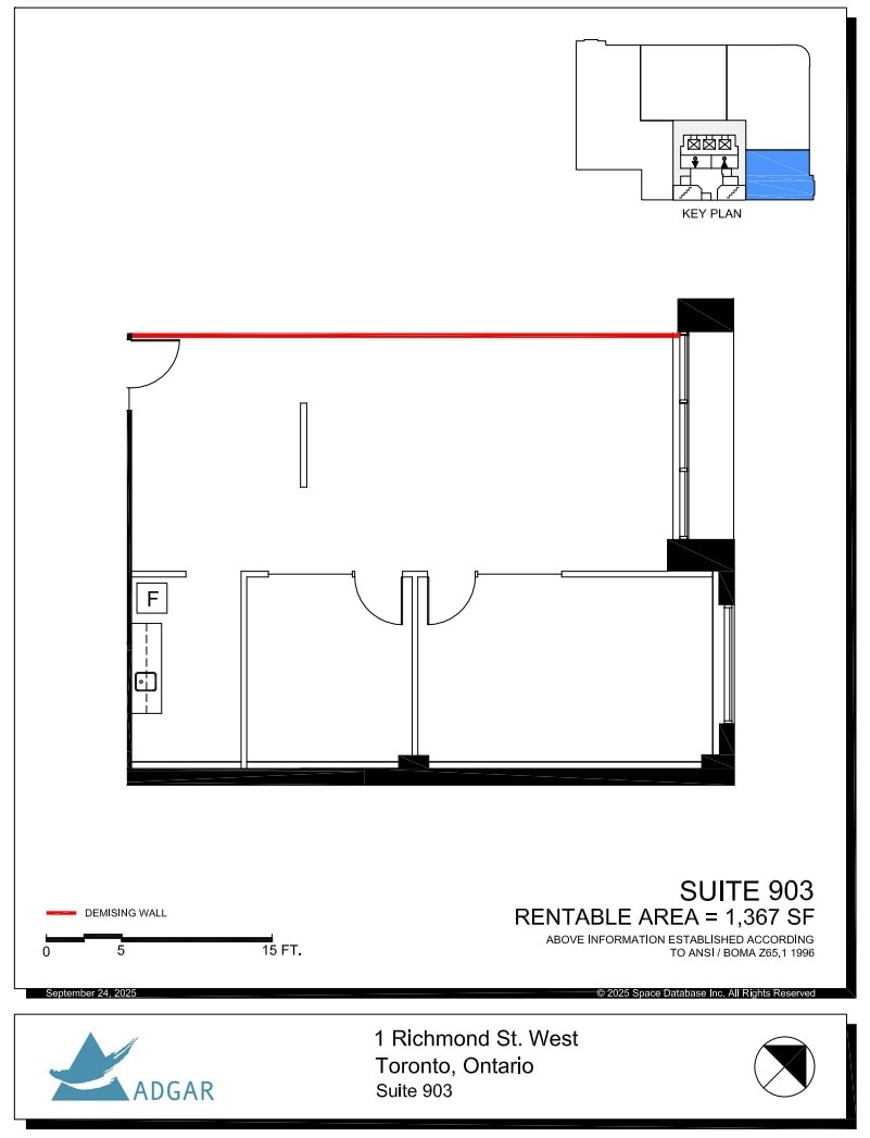 1 Richmond St W, Toronto, ON for lease Floor Plan- Image 1 of 1