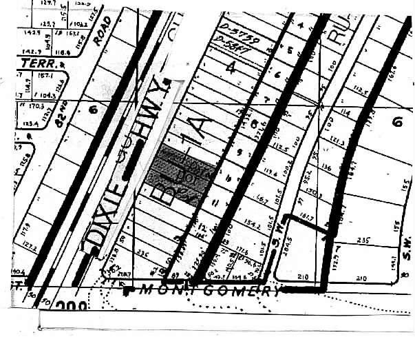 11905-11915 S Dixie Hwy, Pinecrest, FL for sale Plat Map- Image 1 of 1