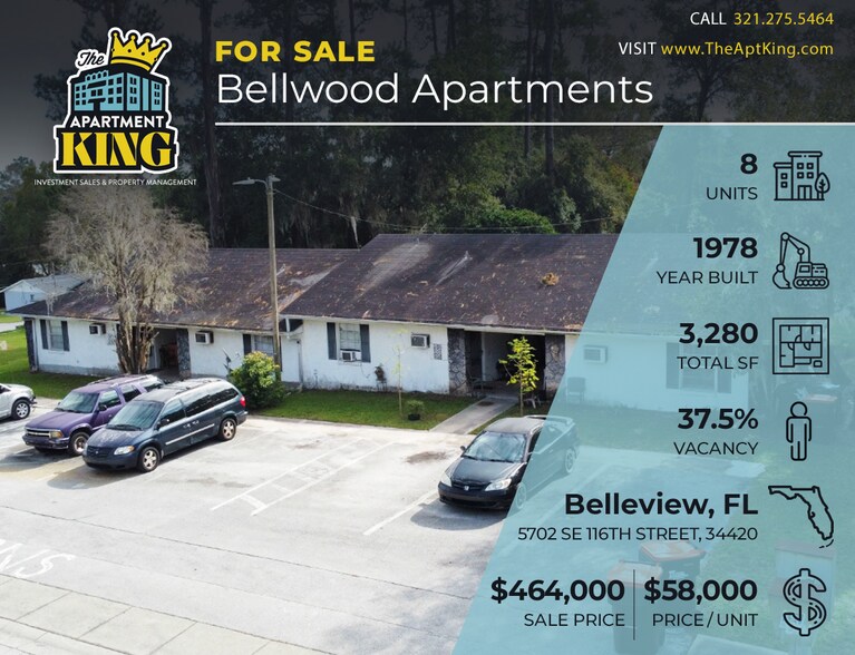 5702 SE 116th St, Belleview, FL for sale - Building Photo - Image 1 of 1