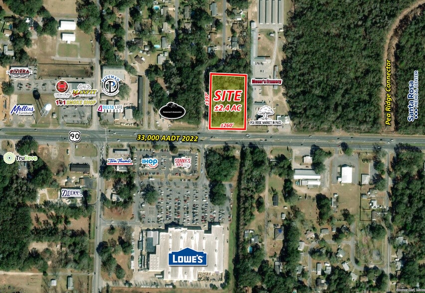 5162 Highway 90, Pace, FL for sale - Aerial - Image 2 of 3