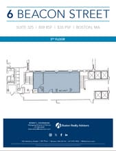 6 Beacon St, Boston, MA for lease Floor Plan- Image 1 of 1