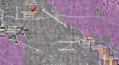 587th & Cactus Rd, Tonopah, AZ - AERIAL map view