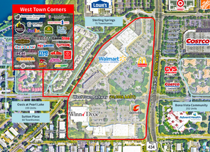 280 S State Road 434, Altamonte Springs, FL - aerial  map view - Image1