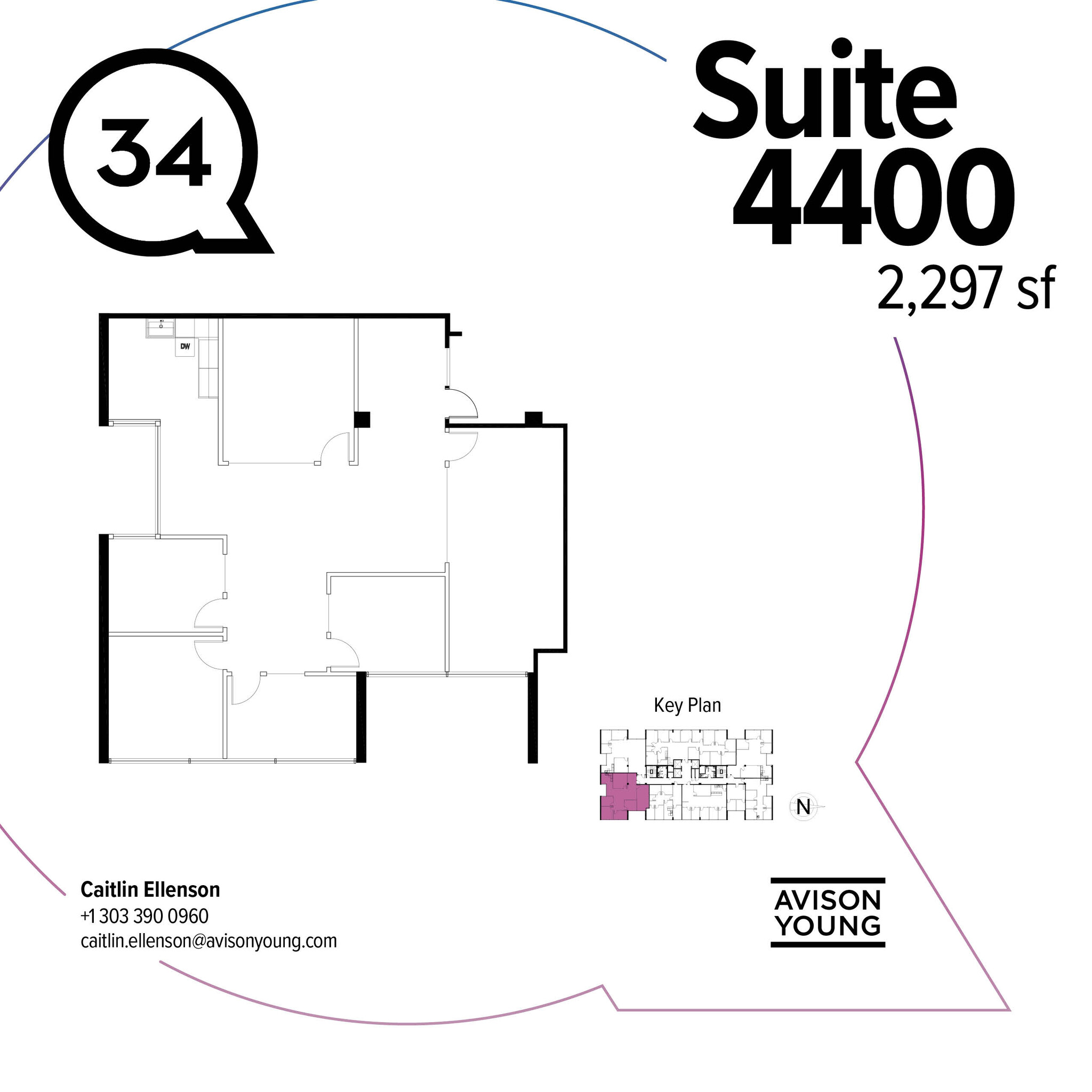 3401 Quebec St, Denver, CO for lease Floor Plan- Image 1 of 1