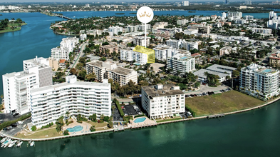 1080 93rd St, Bay Harbor Islands, FL - aerial  map view - Image1