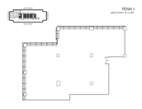 PENN 1, New York, NY for lease Floor Plan- Image 1 of 1