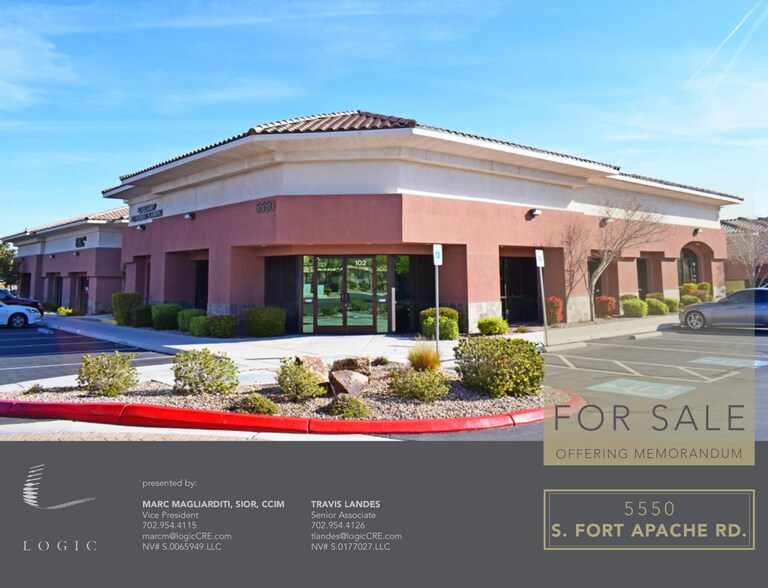 5550 S Fort Apache Rd, Las Vegas, NV for sale - Building Photo - Image 1 of 1