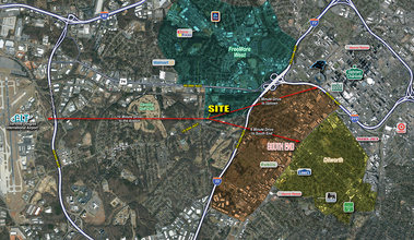 1520 West Blvd, Charlotte, NC - aerial  map view - Image1