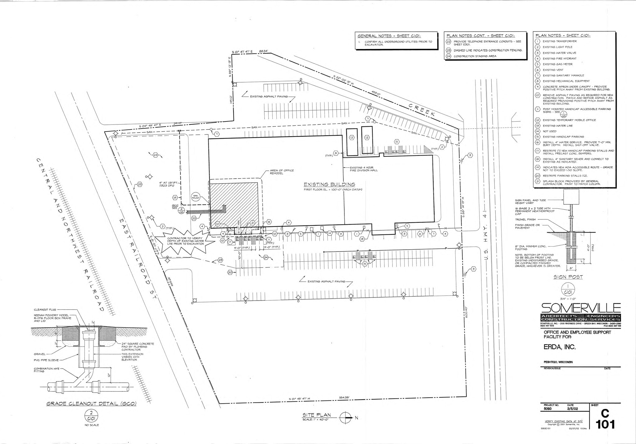 701 Maple St, Peshtigo, WI for lease Site Plan- Image 1 of 17