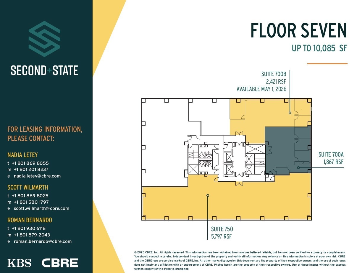215 S State St, Salt Lake City, UT for lease Floor Plan- Image 1 of 4