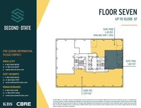 215 S State St, Salt Lake City, UT for lease Floor Plan- Image 1 of 4