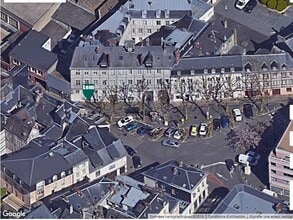 Rouen - Aerial map view