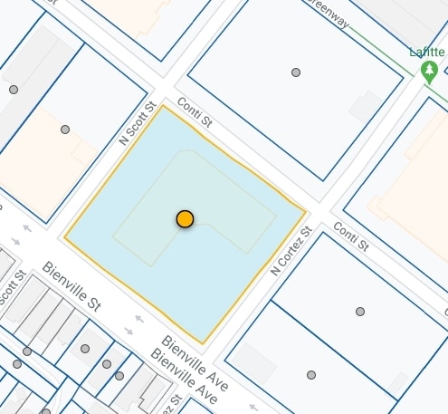 3801 Bienville Ave, New Orleans, LA for lease - Plat Map - Image 3 of 12