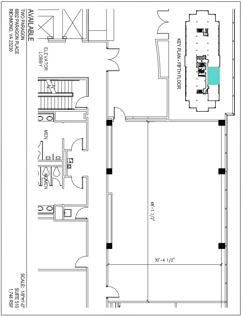 6802 Paragon Pl, Richmond, VA for lease Floor Plan- Image 1 of 1