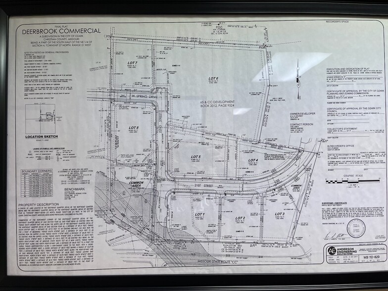 State Highway CC, Ozark, MO for sale - Plat Map - Image 3 of 3