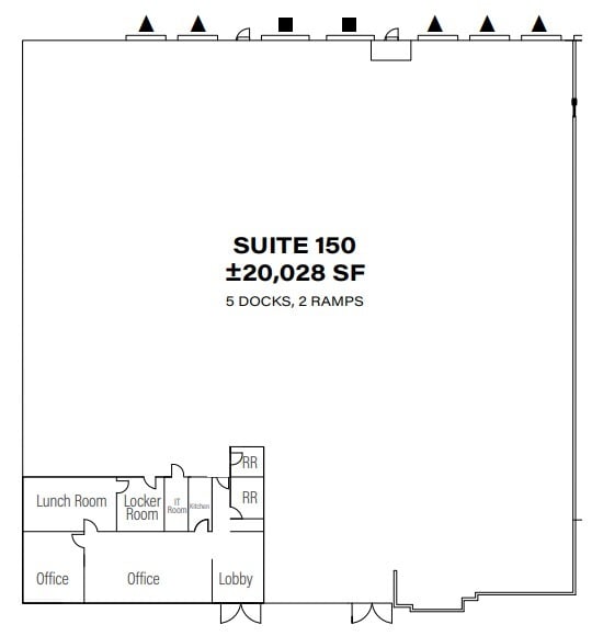 1222 Innovative Dr, San Diego, CA for lease Floor Plan- Image 1 of 1