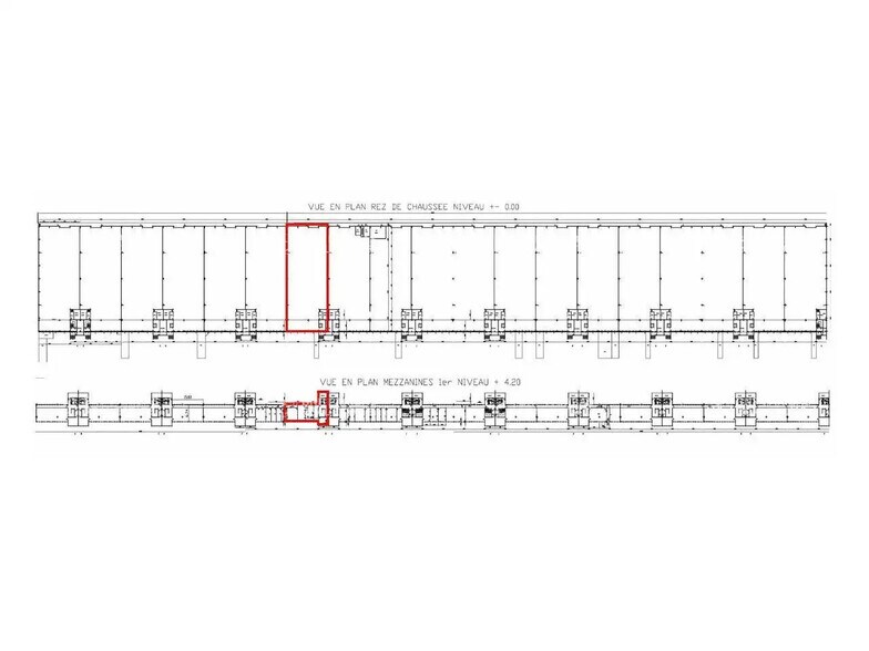 Flex in Aulnay-sous-Bois for lease - Floor Plan - Image 2 of 3