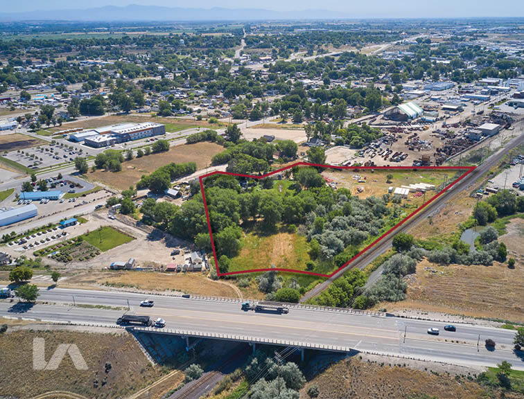 105-107 Belmont, Caldwell, ID for sale - Aerial - Image 1 of 1