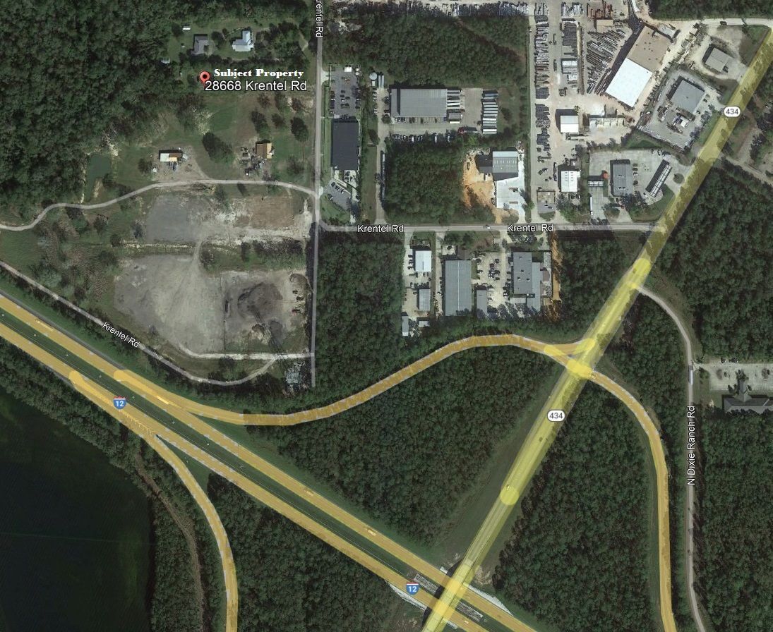 28668 Krentel Rd, Lacombe, LA for lease Aerial- Image 1 of 2