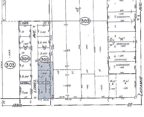 5320 159th St, Oak Forest, IL for lease - Plat Map - Image 2 of 4