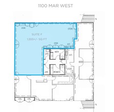 1120 Mar West St, Tiburon, CA for lease Floor Plan- Image 1 of 1