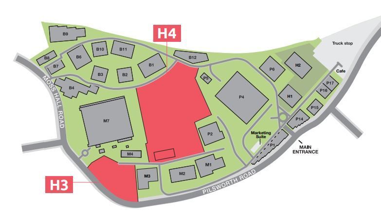 Pilsworth Rd, Heywood for lease - Site Plan - Image 3 of 4