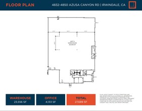 4832-4850 Azusa Canyon Rd, Irwindale, CA for lease Floor Plan- Image 1 of 1