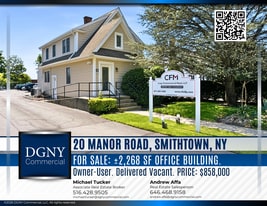 20 Manor Rd, Smithtown NY - Office Space