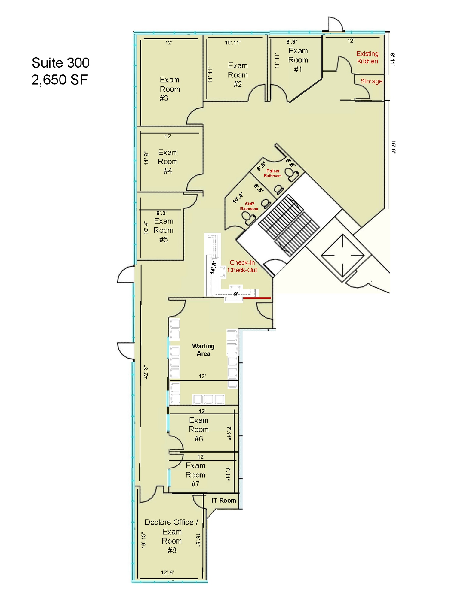 9900 Stirling Rd, Cooper City, FL for lease Floor Plan- Image 1 of 1