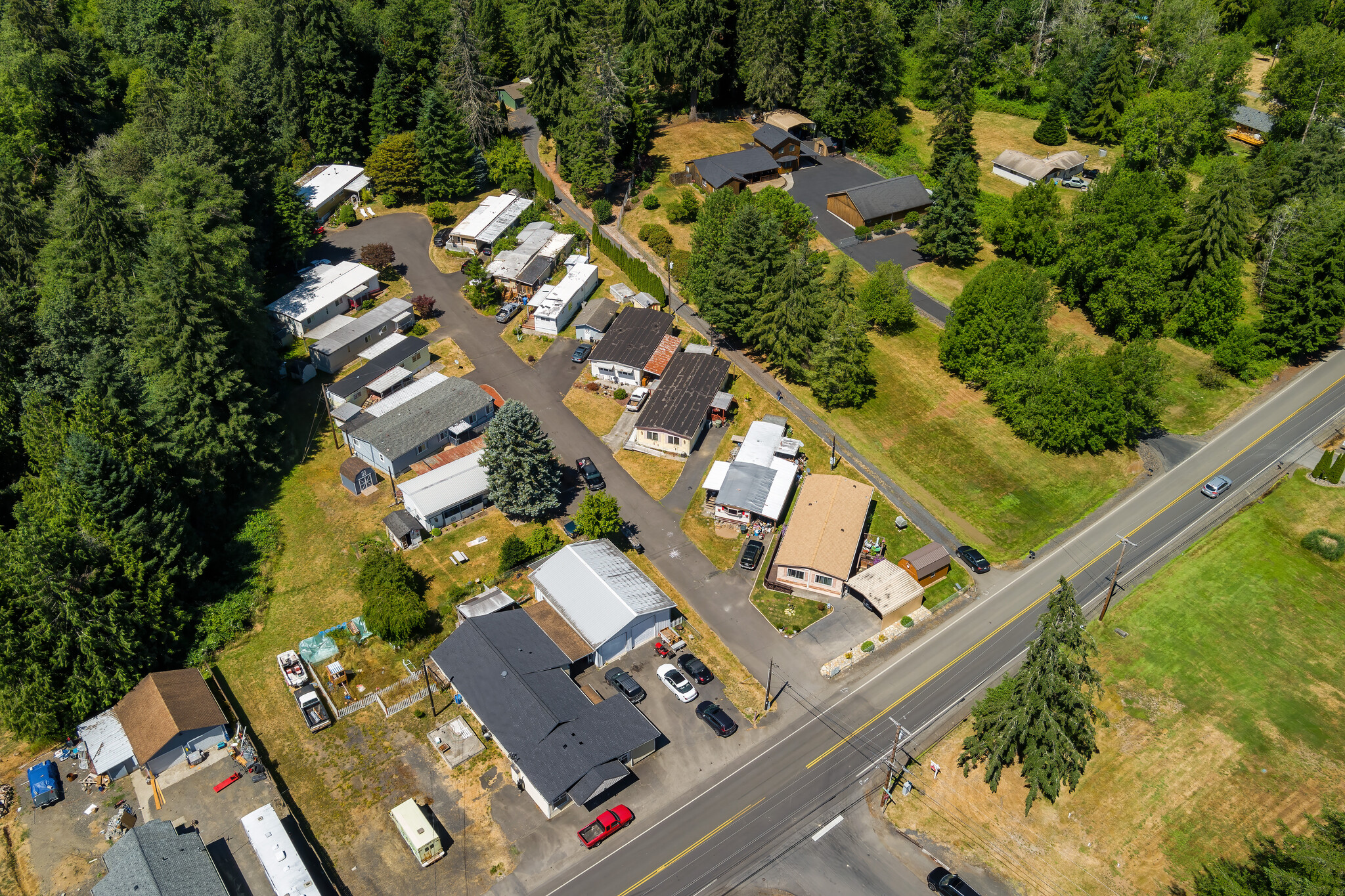 1065 Coal Creek Rd, Longview, WA for sale Aerial- Image 1 of 1