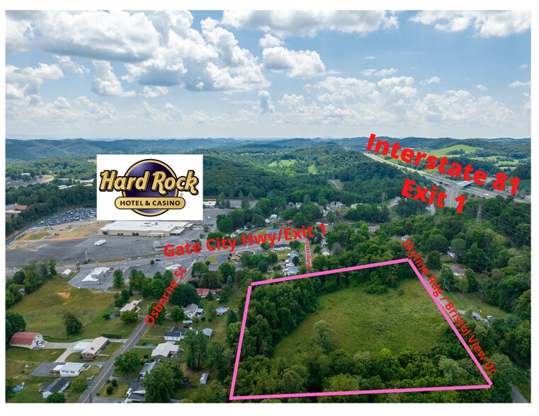 2524 Bristol View Dr, Bristol, VA 24201 7.3 Acres Near Future Casino