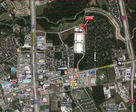 22214 Cypress Slough Dr, Houston, TX - aerial  map view