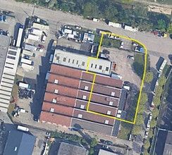Villeneuve-la-Garenne, HDS - Aerial map view